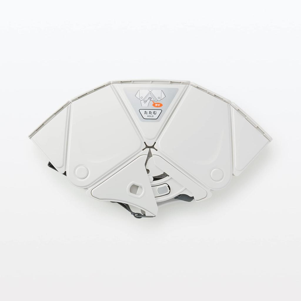 MUJI Складной шлем, Ширина x Глубина x 15 см Высота, Белый, MJ-FH2, 44913314, 28,5 см 20,8 см