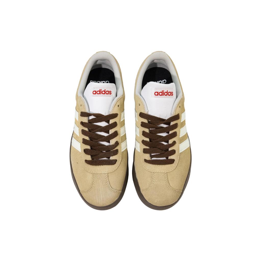 Adidas VL COURT 2.0 Cushioning Low top Skateboard Shoes Unisex Linen HQ1802(TeamK-)