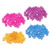50pcs/Pack High Quality New 12mm Acrylic Transparent D6 Point Dice #12 Round Corner Boutique Dice
