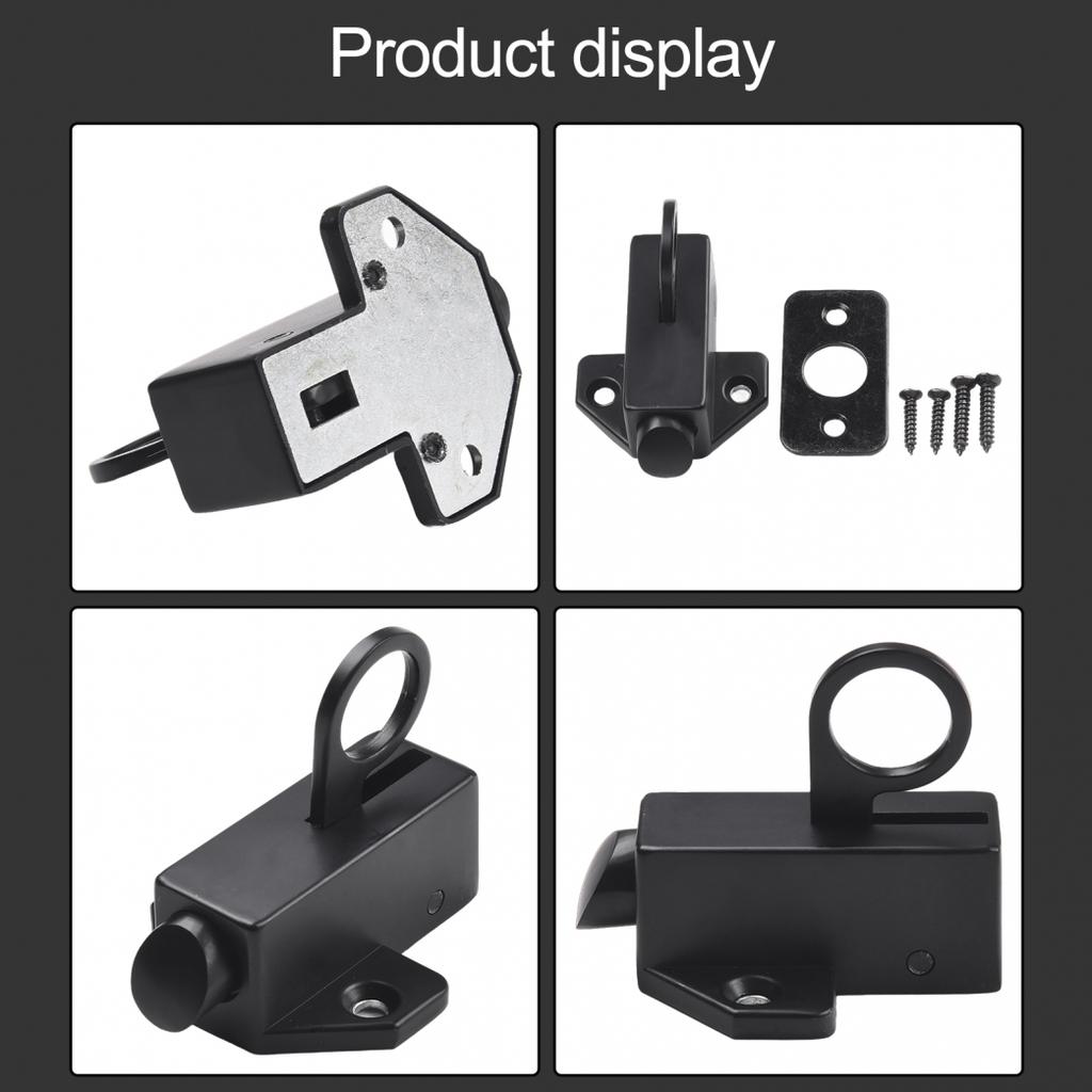 Aircraft Buckle Latch Push-Pull Door Lock Self-Spring Bolt Lock