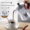 European Octagonal Aluminum Moka Pot - Italian Style Coffee Maker