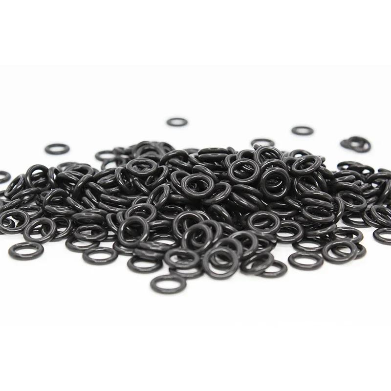 CS1.5mm Black NBR 70A Nitrile Rubber O-Ring Sealing Gaskets Wear-Resistant Gasket O-Ring Thickness 1.5mm Rubber Ring