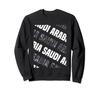Saudi Arabia Camouflage Gray Sweatshirt