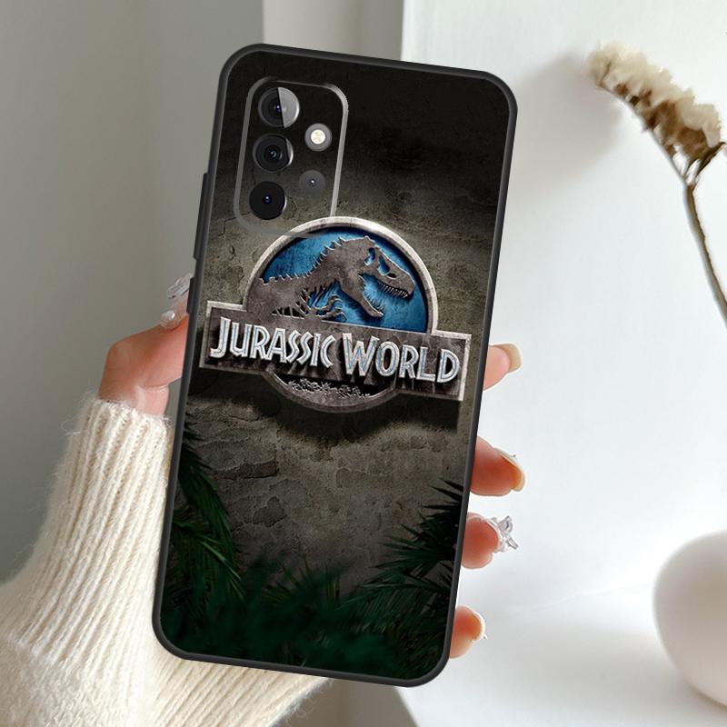 Jurassic Park Dinosaur World For Samsung Galaxy A51 A71 A12 A22 A32 A52 A72 A13 A23 A33 A54 A53 A34 A73 A21S A52S Phone Case