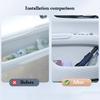 Для Xpeng G6 2026 2026 2026 Автомобильная Дверная Прорезь Контейнер для Хранения Кожаная Защитная Накладка Чехол Контейнер для Хранения в Бардачке Аксессуары для Интерьера