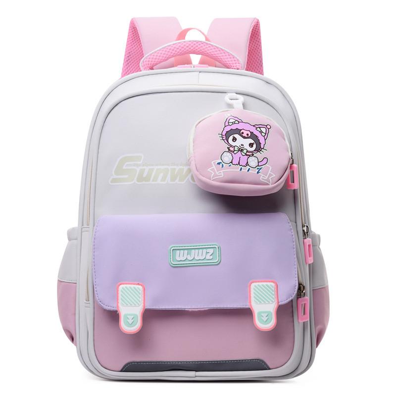 Очаровательный детский рюкзак большой вместимости, прочный, с мультяшным рисунком, школьная сумка для мальчиков и девочек