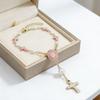 Браслет с Девой Марией Браслет на Крещение Браслет с Молитвой Цепочка для Украшения Автомобиля