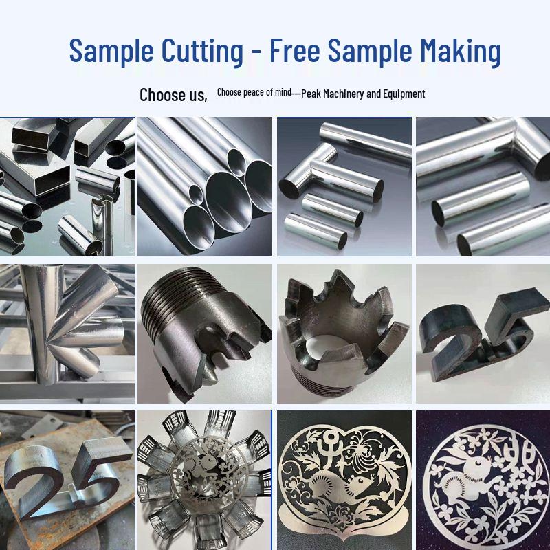 Fully Automatic CNC Laser Cutting Machine for Stainless Steel Metal Plates