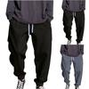 Повседневные спортивные брюки, мужские свободные леггинсы с длинными вставками, тренировочные брюки для бега и фитнеса