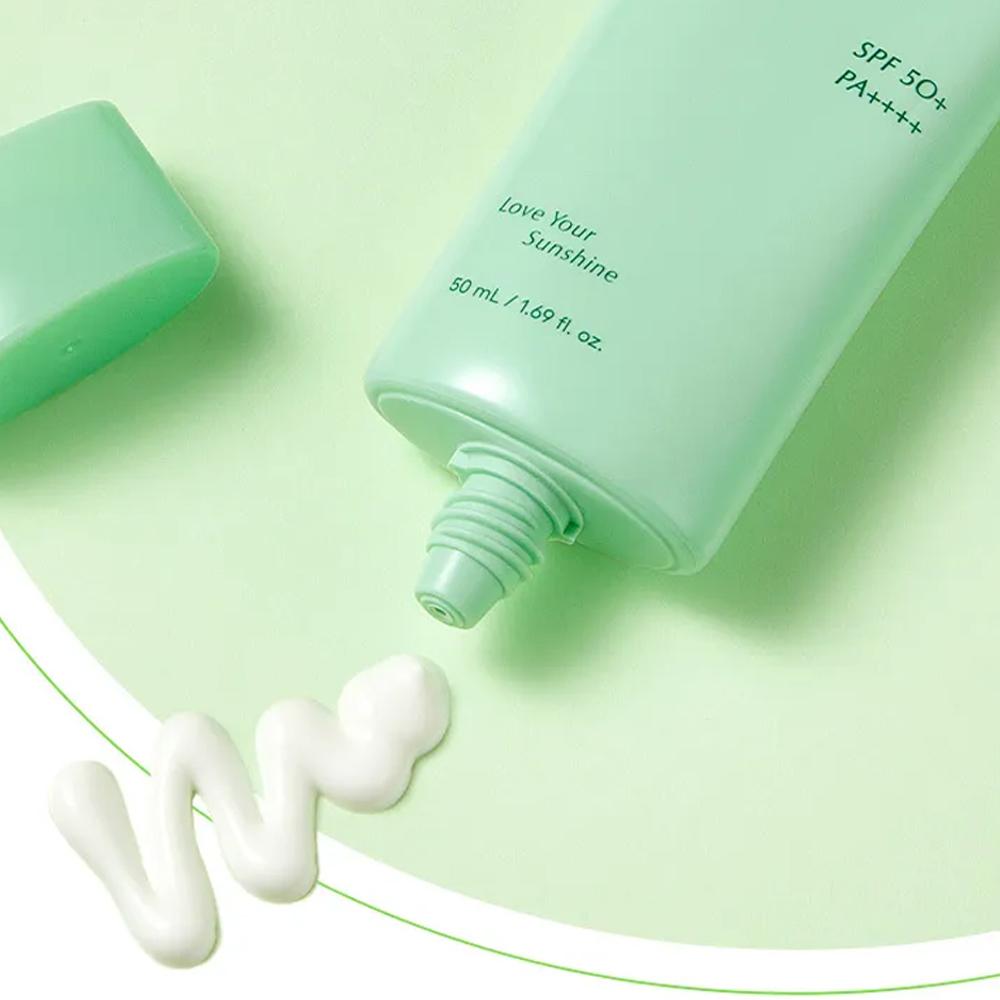 ROUND A'ROUND Увлажняющий солнцезащитный крем Комфорт Зеленый чай (1 + 1) SPF 50+ PA++++ 50 мл*2 шт.