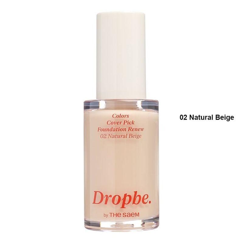 The Saem Dropbe. Цвета Покрытие Тональная основа Renew - 2 цвета