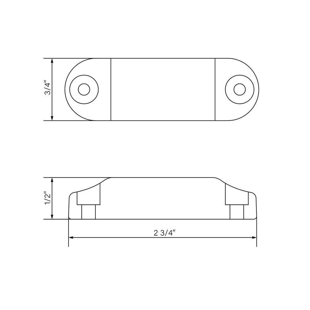 Heavy Duty RV Magnetic Door Catch Kit W/ Screws For Travel Trailer Campers RV Magnetic Baggage Door Catch RV Storage Door Latch