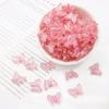 20 шт. акриловые красочные бусины-бабочки для DIY ожерелья, браслета, ювелирных аксессуаров