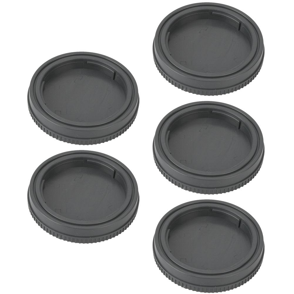 5 шт. прочная пластиковая задняя крышка объектива защитная крышка подходит для беззеркальных камер Sony с креплением E