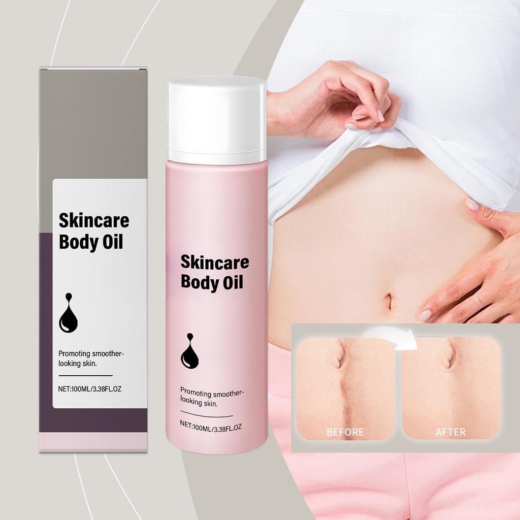 Масло для тела увлажняющее растительное масло от растяжек и растяжек питает E масло для всех типов кожи 100 мл