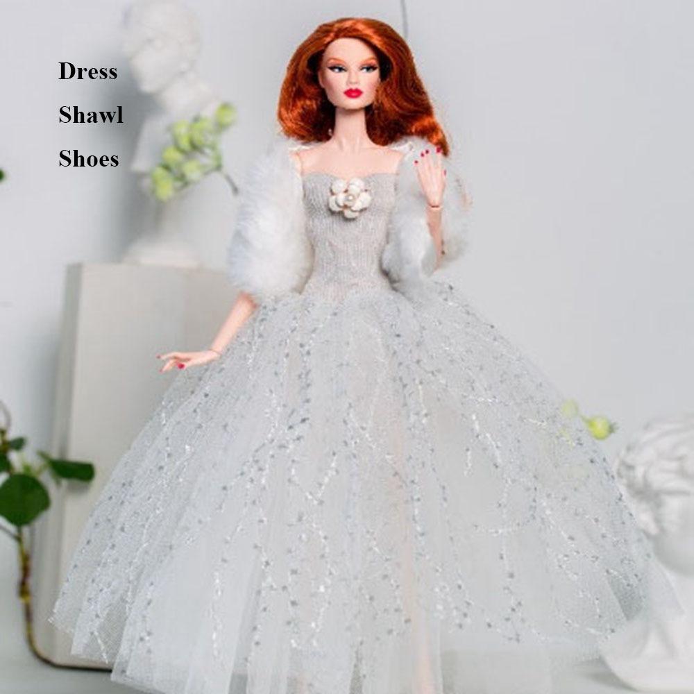 Элегантный костюм для куклы, набор платьев супермодели для 30-сантиметровой куклы/для кукол BJD 1/6/для куклы 11,5 дюймов