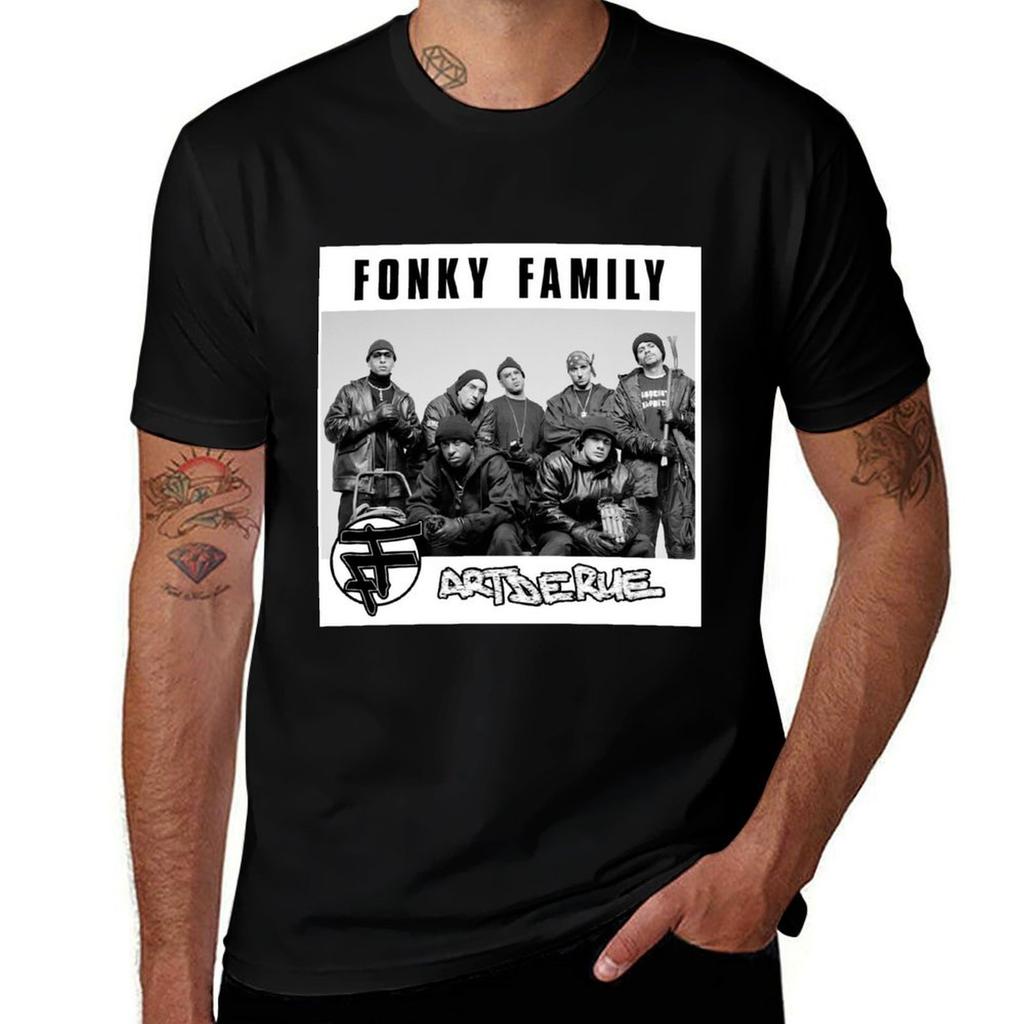 Fonky Family Art de rue TShirt Graphic Print Short Sleeve TShirt