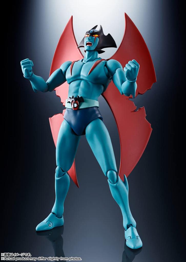 TAMASHII NATIONS Devilman 50-летие Примерно 170 мм АБС ПВХ Окрашенная Подвижная Фигурка S.H.Figuarts D.C. Вер. &