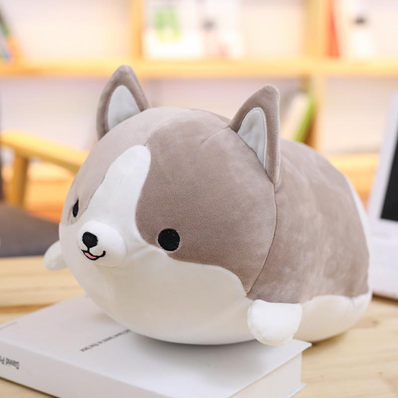 Cute Bodied Soft Down Cotton Corgi Plush Toy Dog Sleeping Companion Child Gift