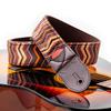 Straps 5cm ZIGGY BROWN RightOn! Guitar/Bass Strap, Wide, 80-145cm,