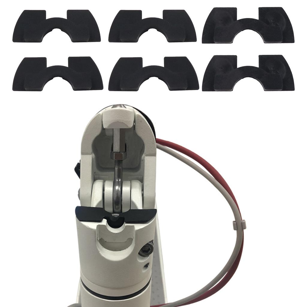 6 шт. резиновые демпфирующие подушки распорка демпфер вибрации электрический скутер амортизаторы тряски передняя вилка демпфирующая резиновая накладка