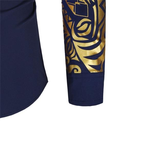 Мужская рубашка с отложным воротником и длинным рукавом, однобортный клетчатый кардиган в стиле ретро с принтом, свободный крой, мужской деловой топ средней длины