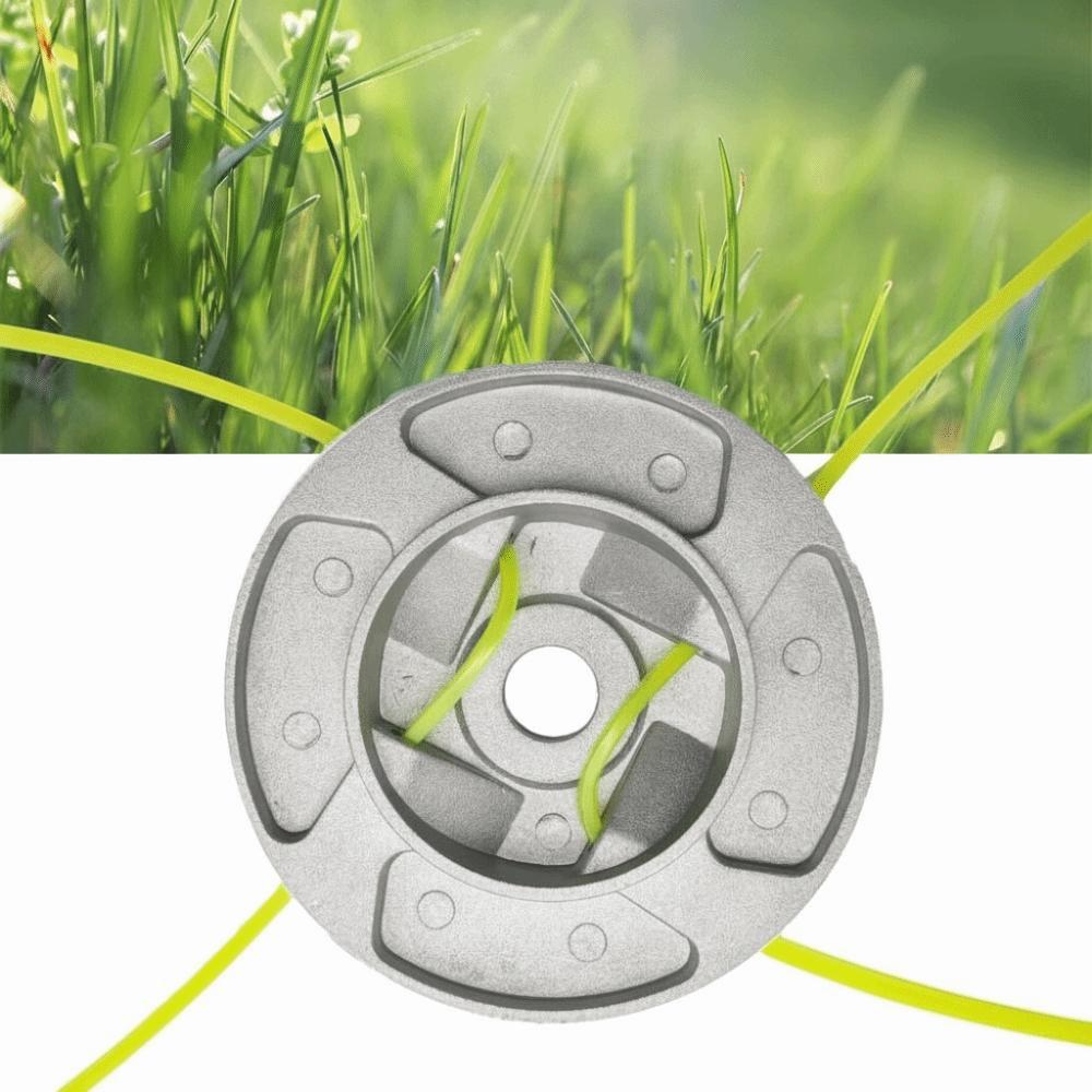 Four Lines Universal Trimmer Head Eight-hole Lawn Mower Head Nylon Rope Easy Install Lawn Mower