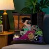 Наволочка для подушки Teen Titans Go Плюшевая ткань Мягкая Двусторонний принт Чехол для диванной подушки Чехлы для декоративных подушек