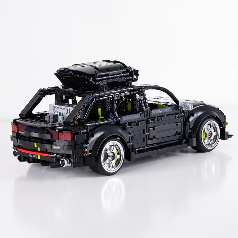 2896PCS Technical 1:10 RS6 Station Wagon Travel Sport Car Building Blocks Assemble Vehicle Bricks Toys Gifts For Boy Friend