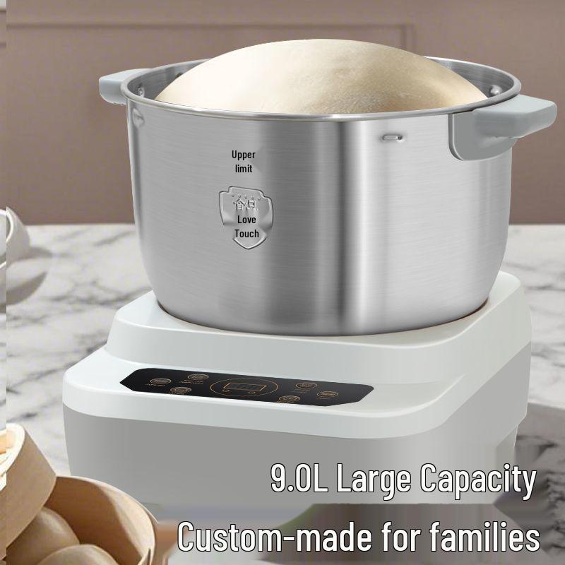 Шеф-повар по тесту: Компактный автоматический миксер и ферментер для замешивания, расстойки и интеллектуального приготовления теста