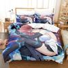 Kawaii Anime Lilith Asami Trinity Seven Постельное белье Single Twin Full Queen King Size Bed Set Adult Kids Bedroom Duvet cover Sets