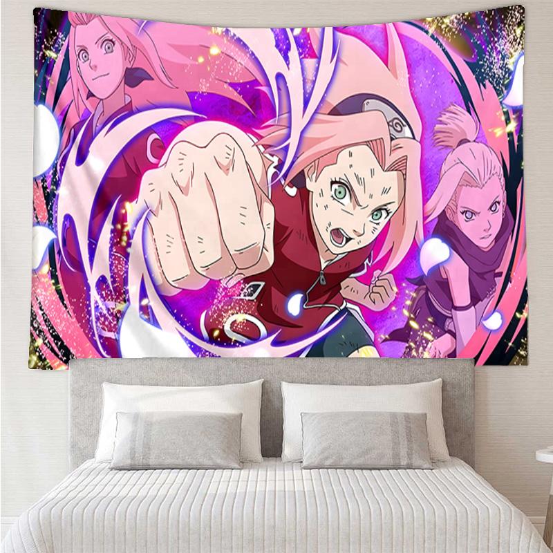 Ninja Adventure Tapestry Hanging for Bedroom,Livingroom, Playroom,Decor Art Room Wall Tapestry Holiday and Birthday Gifts