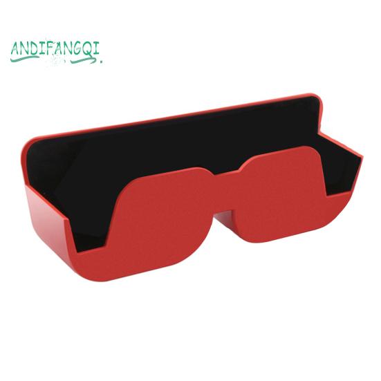 Чехол для автомобильных очков. Держатель для хранения автомобильных солнцезащитных очков - самоклеящийся с фетровой подкладкой. Чехол для автомобильных очков.