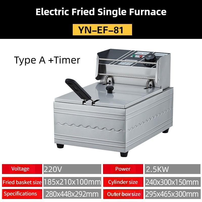 Электрическая фритюрница большой емкости для коммерческого использования, настольная, многофункциональная, для жарки во фритюре, интеллектуальная, с поддержанием постоянной температуры, аппарат для картофеля фри