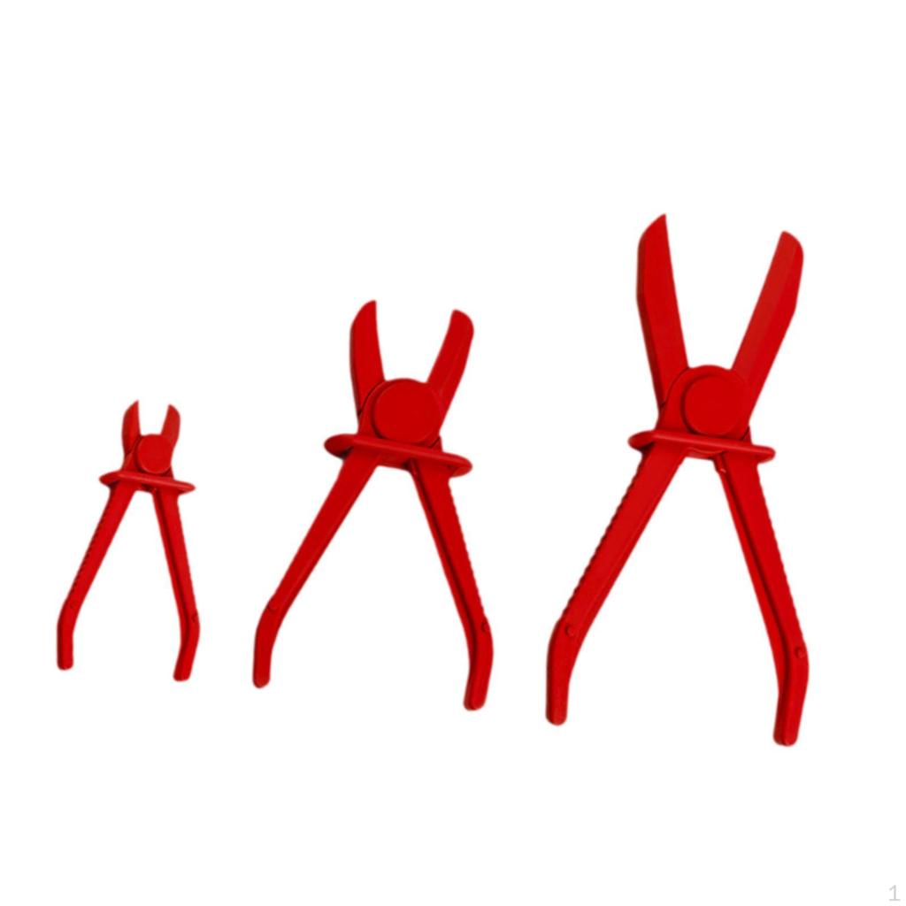 3 шт. плоскогубцы для обрезки трубок, плоскогубцы для уплотнения масляных труб, гибкие плоскогубцы для водяного топливного шланга