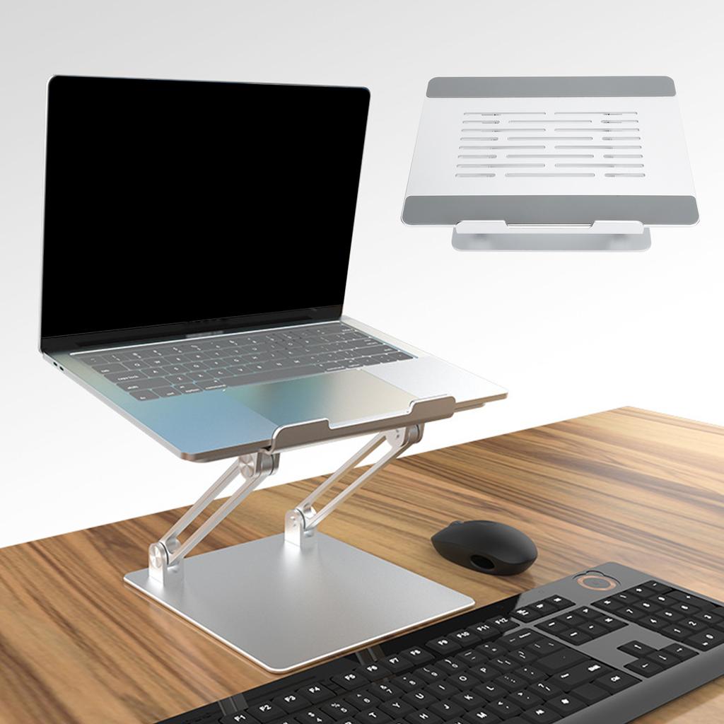 Laptop Stand Computer Cooling Rack Heat Release Adjustable Notebook Holder SuppliesSilver