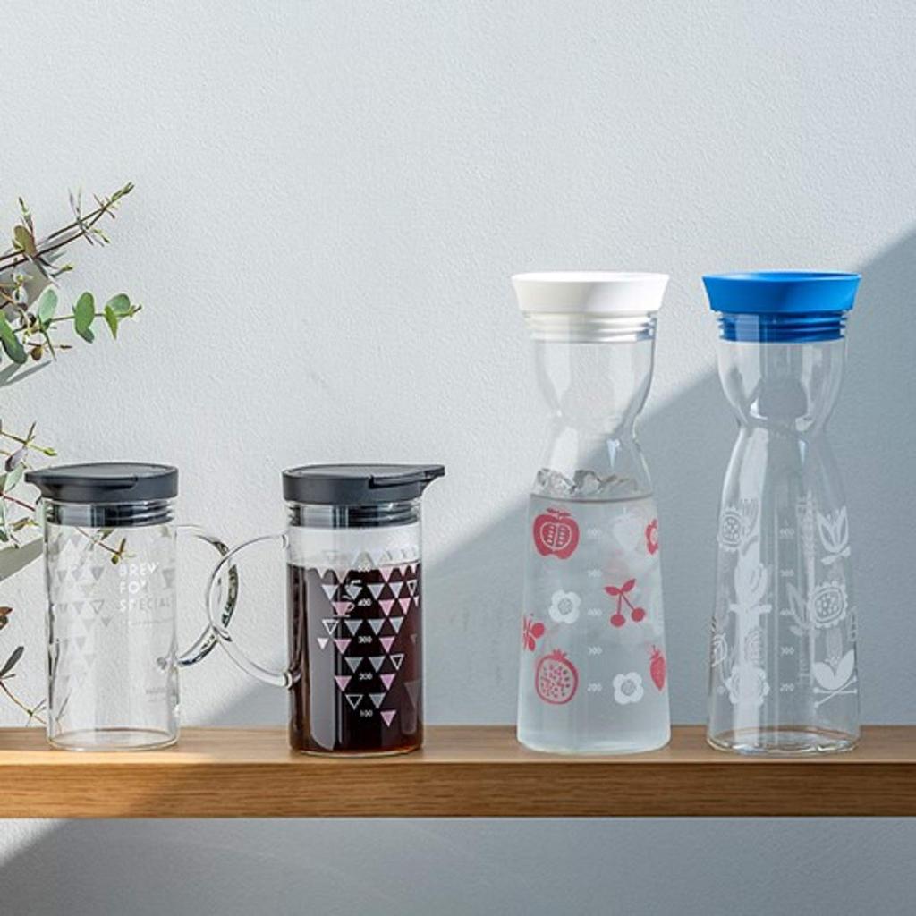 HARIO Water Thermo Color Made in Jug, Blue, 1,000ml Capacity, Japan, WJT-10-BU