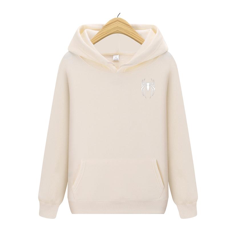 Весенне-осенняя женская толстовка с принтом паука, повседневный пуловер большого размера, популярная толстовка, трендовая одежда унисекс