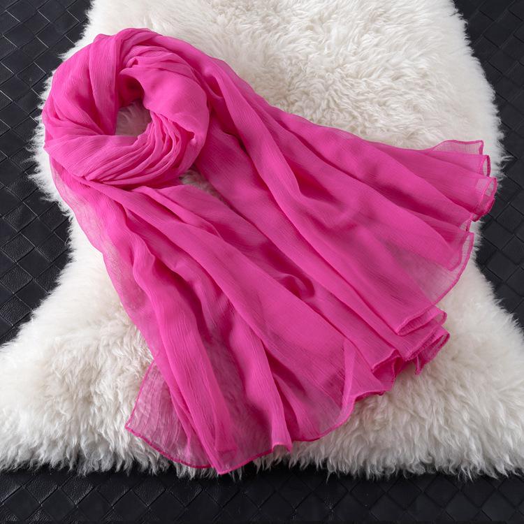 Шелковый шарф с имитацией крокодиловой кожи: Пляжная шаль и солнцезащитное полотенце в корейском стиле для женщин