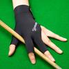 Перчатка для бильярда, левая, три пальца, перчатка для бильярда, нескользящая, эластичная, перчатки для тренировок по бильярду, аксессуары