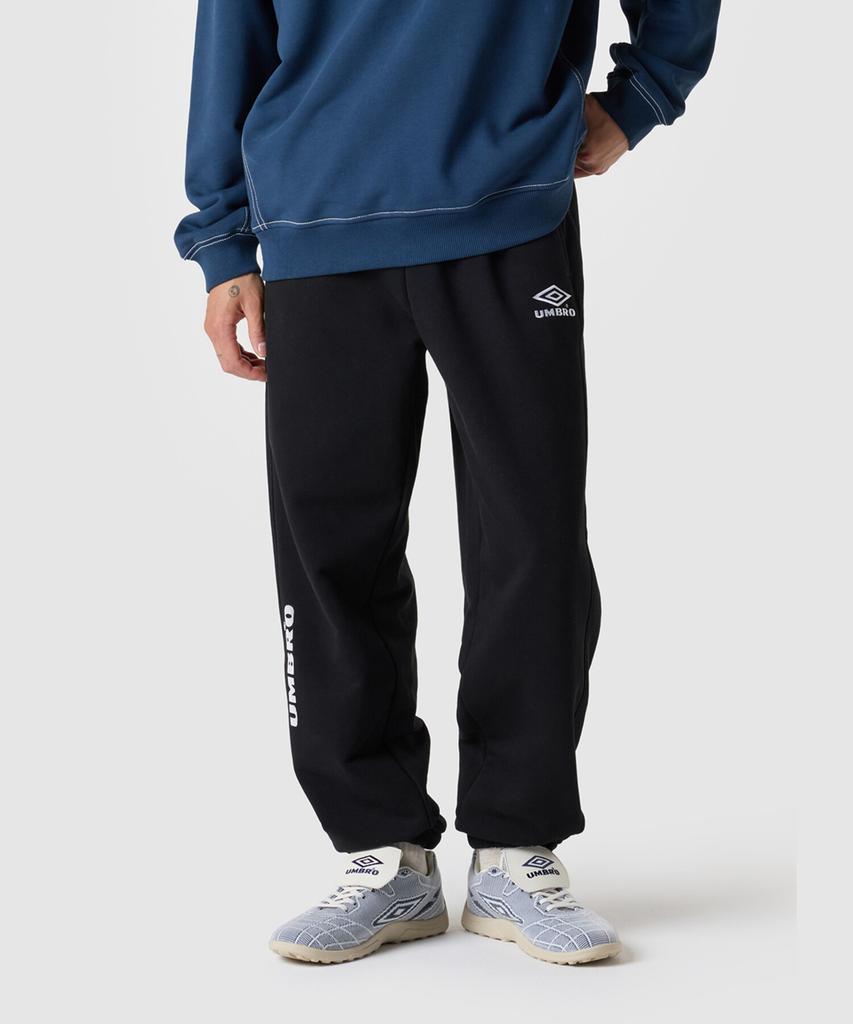 UMBRO Хрустящие таслановые свободные спортивные штаны-джоггеры Черные (Uq321Cfp92)