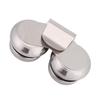 Stainless Steel Large Double Palette Cup Oil Paint Megilp Turpentine Solvent Container with Lid