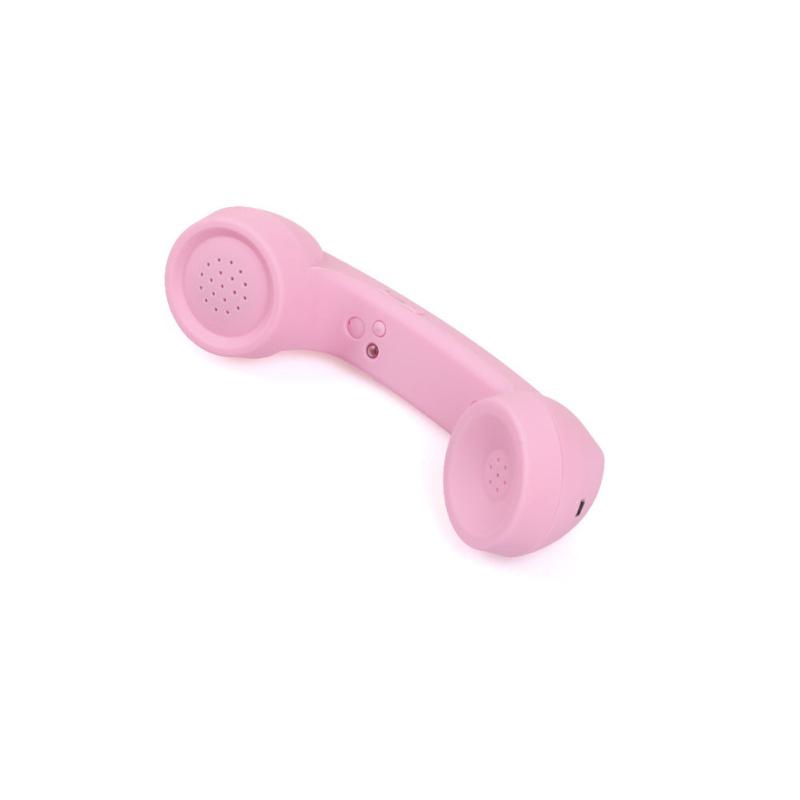 Wireless Bluetooth-compatible Retro Receiver Anti-radiation Telephone Handset External Microphone
