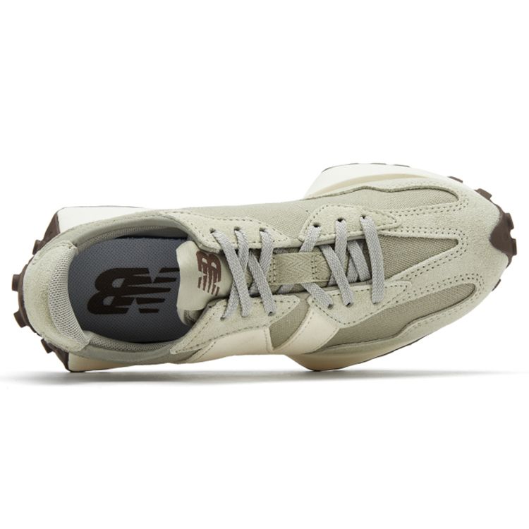 New Balance 327 Grey Oak Sea Salt Женские кроссовки WS327FC