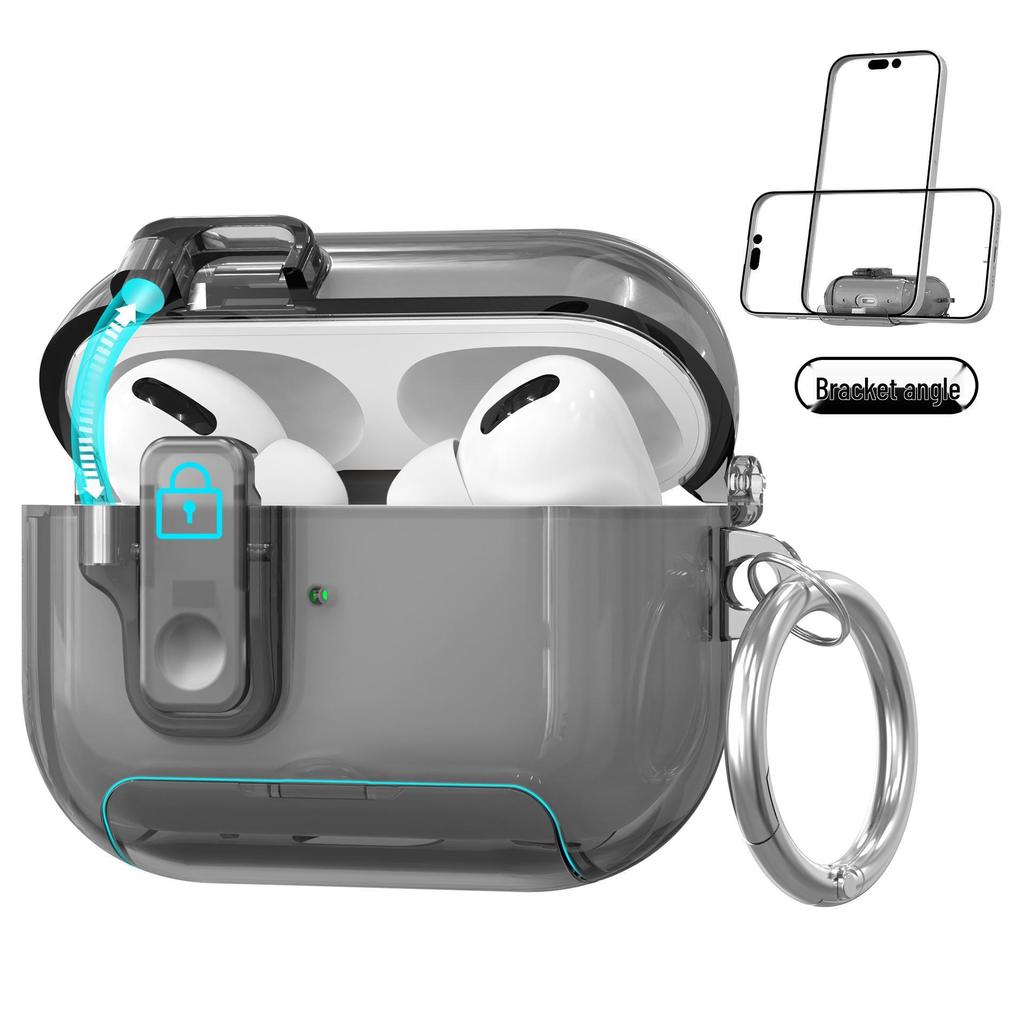 Защитный чехол для Apple AirPods Pro - Прозрачный, Мягкий чехол для наушников AirPods 4/3 Pro2/3