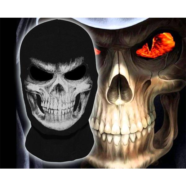 Маска Жнеца Косплей Череп Призрак Смерть Хэллоуин Косплей Костюм Балаклава ADM