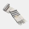 halden wool classic check muffler (M008_ivory)