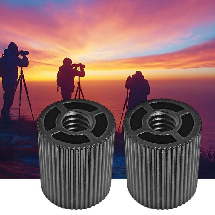 Aluminum Nut Adapter 1/4in 20 Internal Thread Camera Screw Converter for Articulating Arms Tripods Camera Accessories