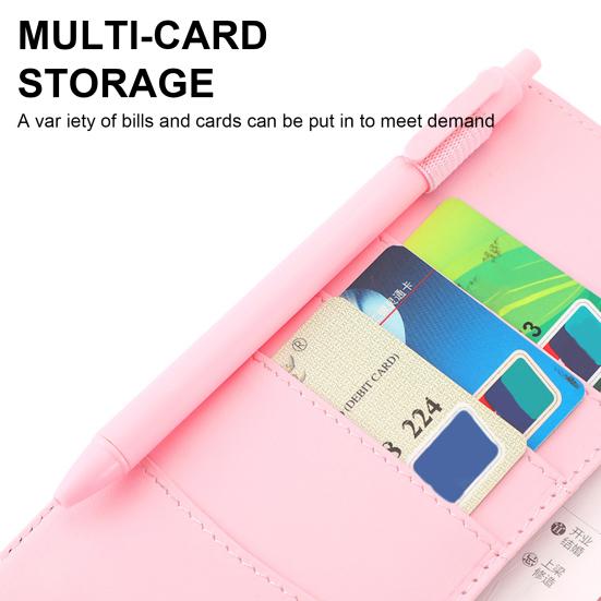 Блокнот-планировщик бюджета, полезный с наклейками и линейками, сумки на молнии, цветной органайзер формата А6 с мрамором, органайзер для денег, переплет книг для школы