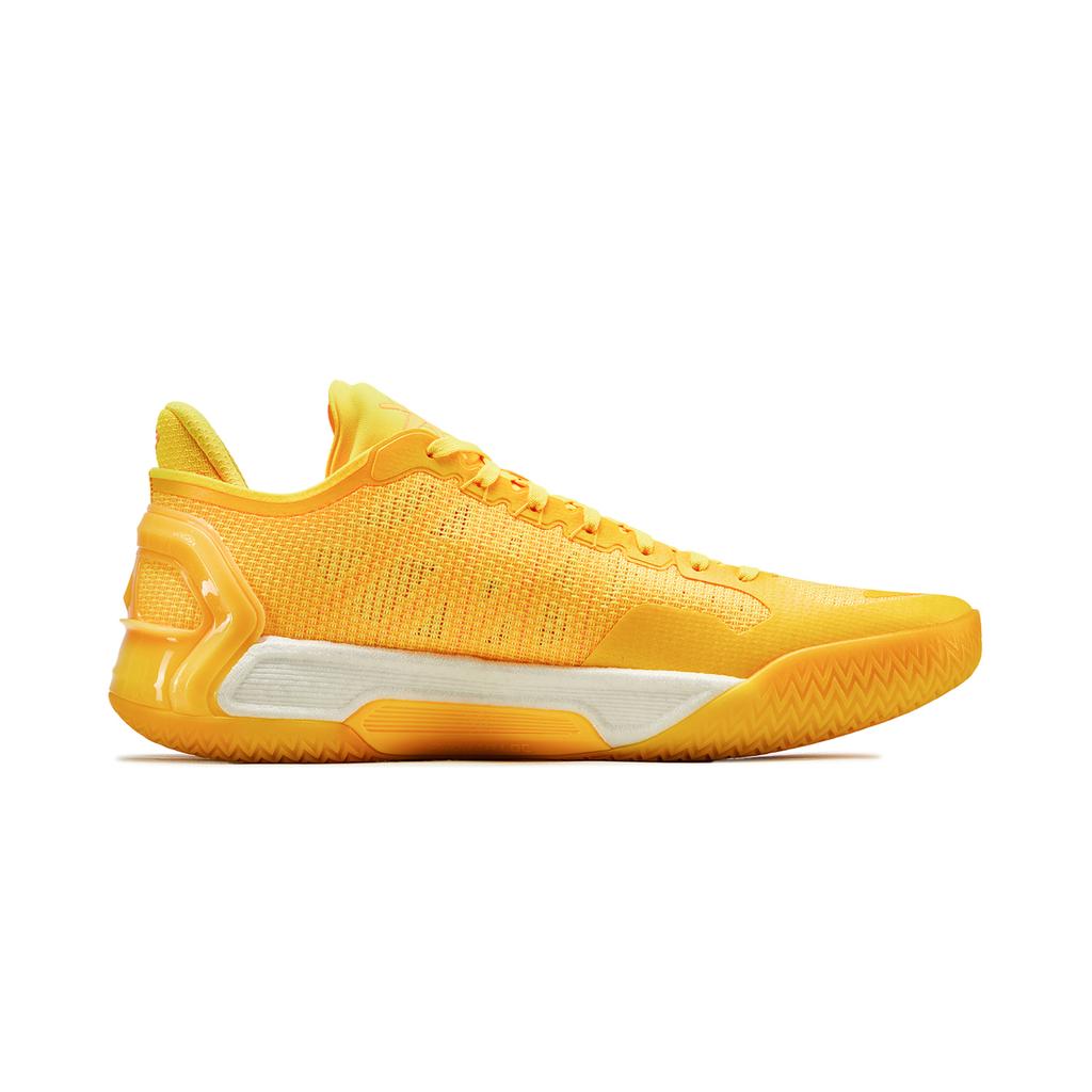Li Ning Liren 4 V2 Манговый Желтый BOOM Низкие Баскетбольные Кроссовки Унисекс Неоновый Манговый Желтый ABAU037-5